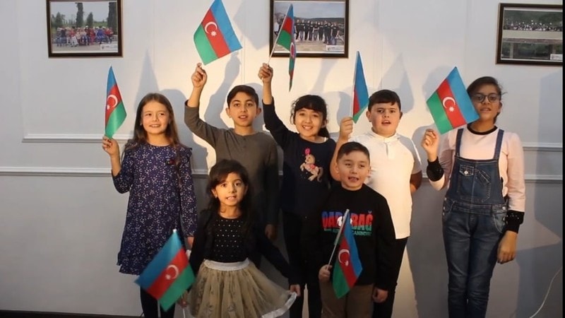 Şanlı Azərbaycan Ordusuna dəstək üçün uşaqlarımızın video məktubu