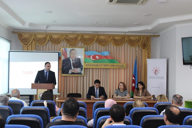Şirvan Şəhər Mərkəzi Xəstəxanasında "Hemofiliyanın müasir müalicəsinə dair multidisiplinar yanaşma” mövzusunda seminar və müayinələr keçirilib